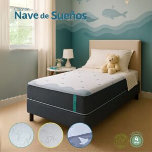 Colchón Resorte Nave de Sueños